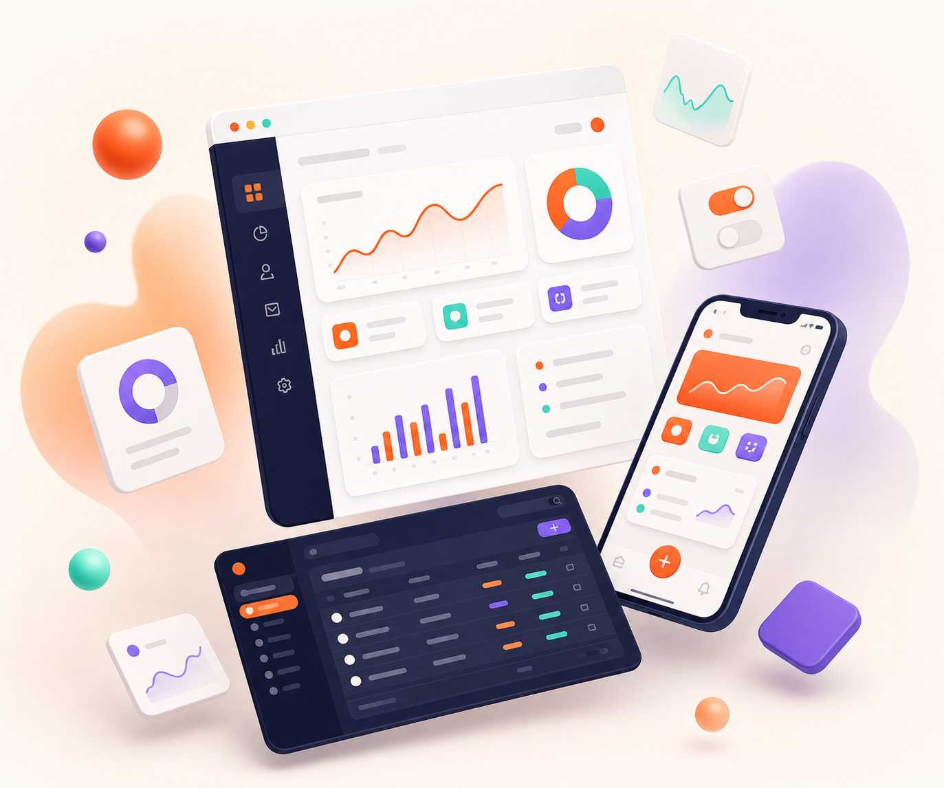 Ujjwal Technolabs — production SaaS dashboards and a native mobile app